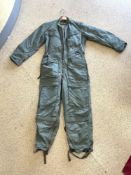 USA MILITARY FLYING SUIT SIZE MEDIUM/REGULAR