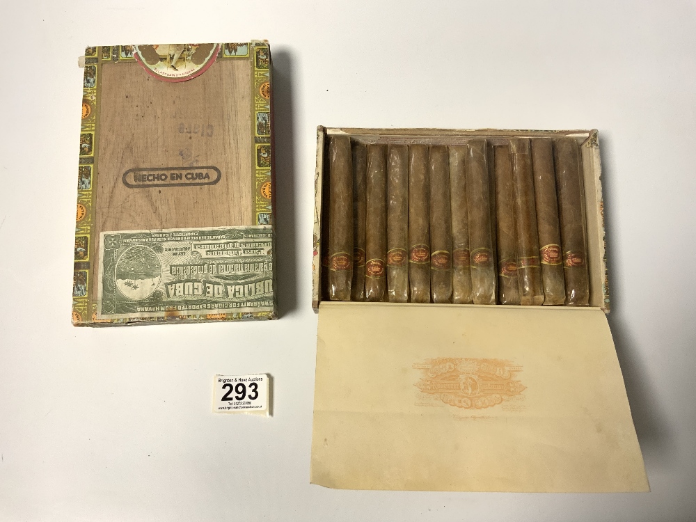 A BOX OF 25 ROMEO Y JULIETA HABANA CIGARS - UNOPENED AND OPEN BOX WITH 17 REMAINING - Image 3 of 5