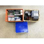 A PLAYSTATION 2 IN A BOX, PS2 GAMES, XBOX GAMES, AND ACCESSORIES