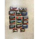 BOX DIE-CAST VEHICLES, FIRST EDITIONS, GILBOW AND ORIGINAL OMNIBUS