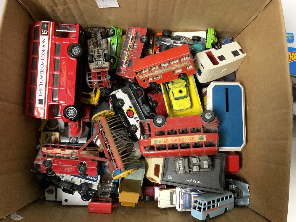 MATCHBOX TOY BASES, HOTWHEELS, DINKY TRACTOR RAKE, AND OTHER TOYS - Image 2 of 5