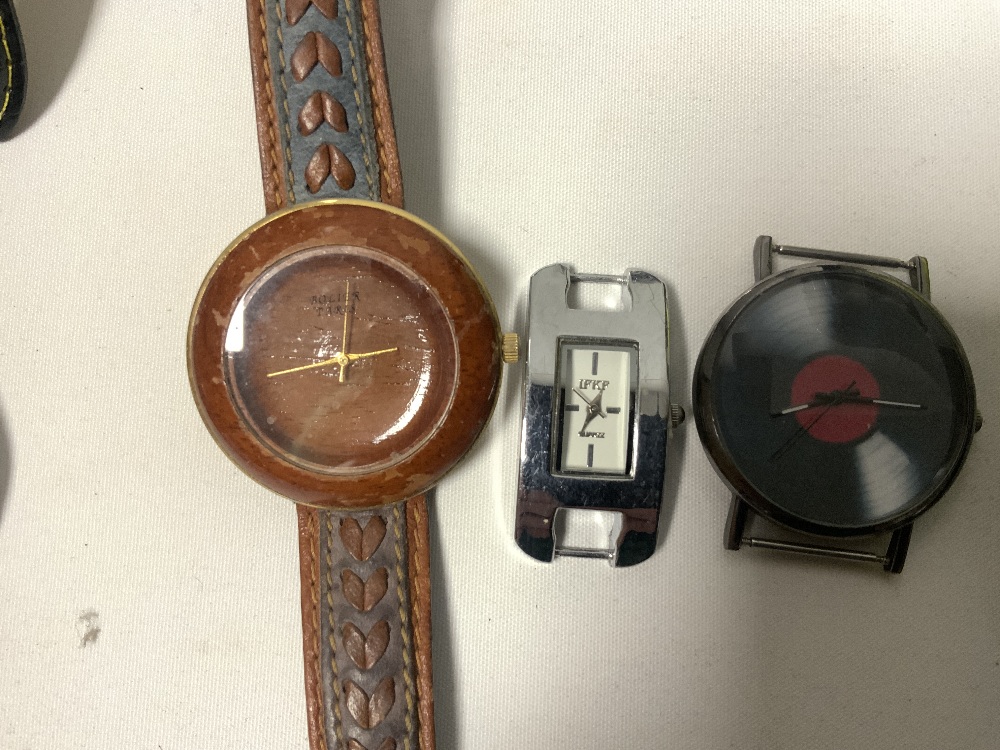 A GENTS 17 JEWEL ROAMER WRISTWATCH, TWO HEURI SANDOZ 17 JEWEL WRISTWATCHES, OTHER WRISTWATCHES, - Image 7 of 17