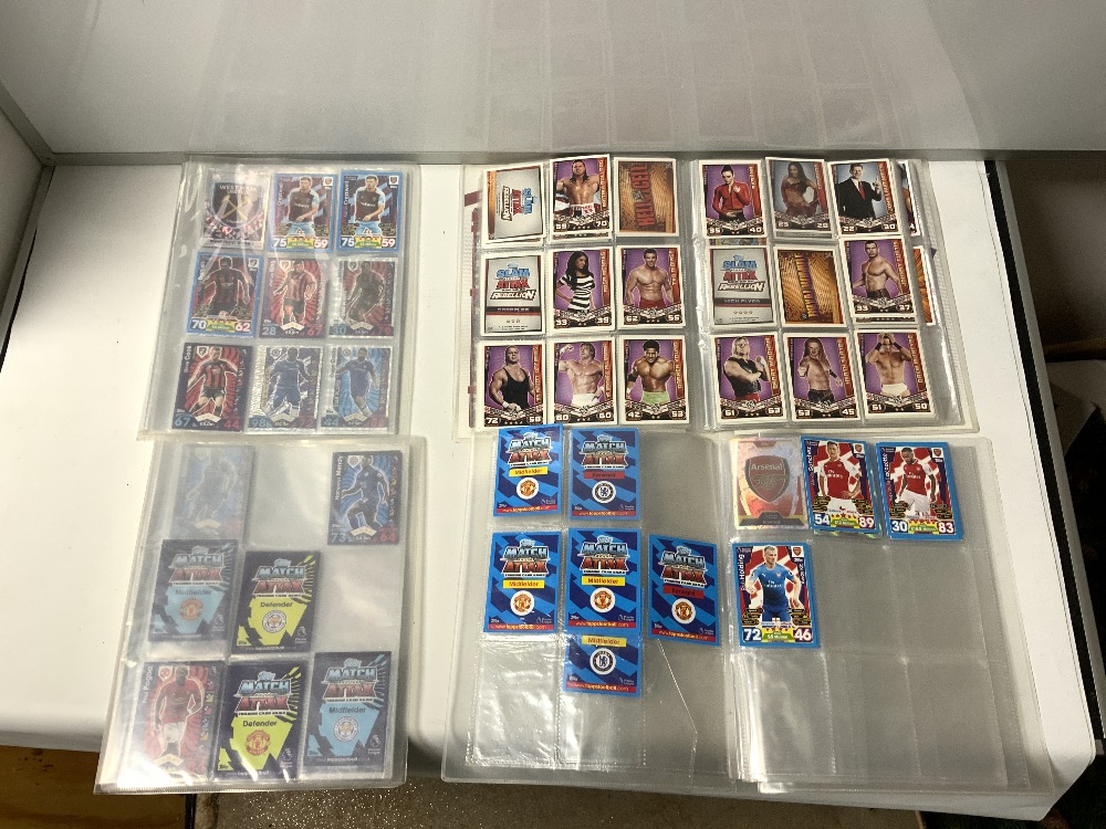 A QUANTITY OF COLLECTORS CARDS INCLUDING - MAINLY FOOTBALL AND SOME WW WRESTLING - Bild 7 aus 7