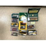 CORGI BOX DIE-CAST VEHICLES X 10, CONNOISSEUR COLLECTION AND MORE