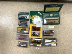 CORGI BOX DIE-CAST VEHICLES X 10, CONNOISSEUR COLLECTION AND MORE