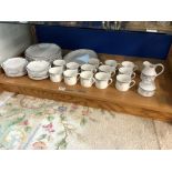 ROYAL DOULTON - JUNO PATTERN DINNER AND COFFEE SET, APPROX 50 PIECES