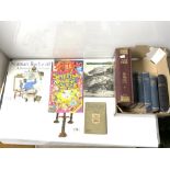 BOX BOOKS - INCLUDING NORMAN ROCKWELL, SPITTING IMAGE ETC