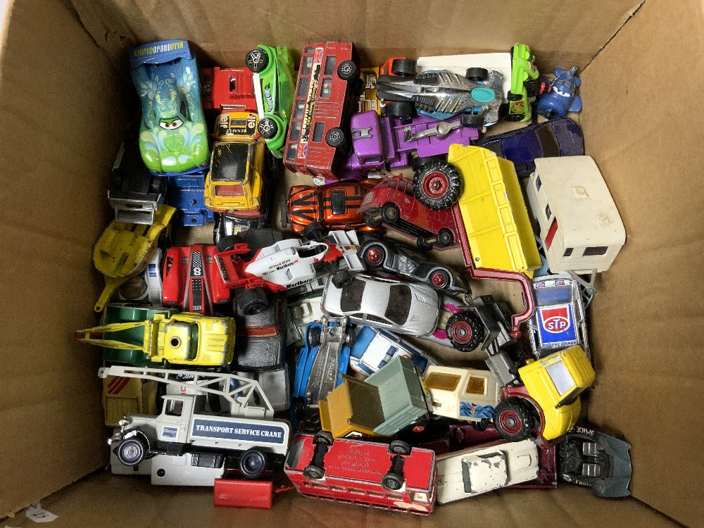 MATCHBOX TOY BASES, HOTWHEELS, DINKY TRACTOR RAKE, AND OTHER TOYS - Image 3 of 5