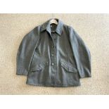 SWEDISH MILITARY COAT 75 HAGA, SIZE LARGE