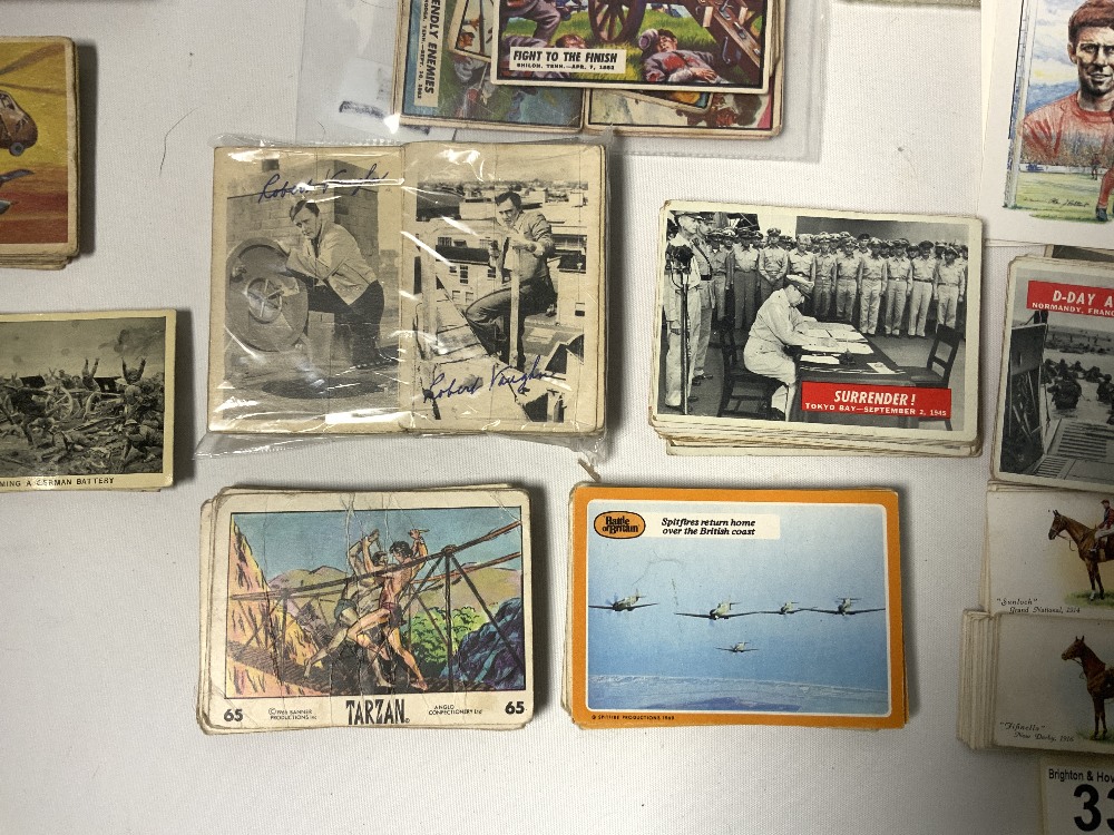 A QUANTITY OF 1960S/70S CHEWING GUM CARDS INCLUDES - 5 BEATLES CARDS, THE MONKEES, CIVIL WAR, ACTORS - Image 3 of 14