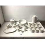 THOMAS OF GERMANY PART TEA AND COFFEE SET, ALSO SANDWICH TRAY, SALT AND PEPPER, BUTTER DISH ETC