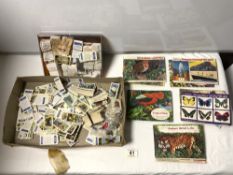 BROOKE BOND TEA CARDS IN ALBUMS AND LOOSE BROOK BOND TEA CARDS