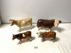 MELBA WARE COW AND FOUR OTHER COWS