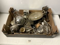 QUANTITY OF MIXED PLATED WARES