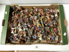 LARGE QUANTITY OF DEL PRADO LEAD MILITARY FIGURES OF VARIOUS REGIMENTS AND NATIONALITY