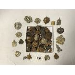 QUANTITY OF MILITARY CAP BADGES