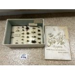 BEE'S AND WASPS TAXIDERMIC DISPLAY IN BOX