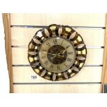 1960S DESIGN ESTYMA WALL CLOCK