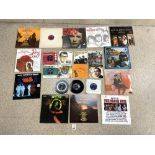 QUANTITY OF RECORDS 33 RPM AND 45 RPM- INCLUDES LONG PLAYING ROLLING STONES, PUBLIC IMAGE, BUDDY