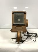 1950'S METAL SLIDE PROJECTOR MADE BY LIESEGANG W. GERMANY