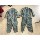 TWO US AIR FORCE JUMPSUITS, SIZES MEDIUM