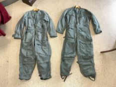 TWO US AIR FORCE JUMPSUITS, SIZES MEDIUM