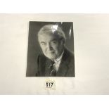 A JAMES STEWART PORTRAIT PHOTOGRAPH TO D HOLDER - SIGNED BEST WISHES