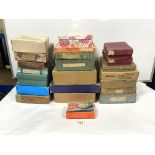 QUANTITY OF VINTAGE PUZZLES, ALL WOODEN - INCLUDES QUEEN MARY, THE BRITANNIC, AND MANY MORE