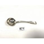 VICTORIAN HALLMARKED SILVER LADLE - LONDON 1919 - BY THOMAS SMILY 18CMS, 78 GRAMS