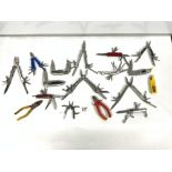 SWISS ARMY MULTI KNIFE, FOLDING KNIVES AND FOLDING TOOLS - VARIOUS