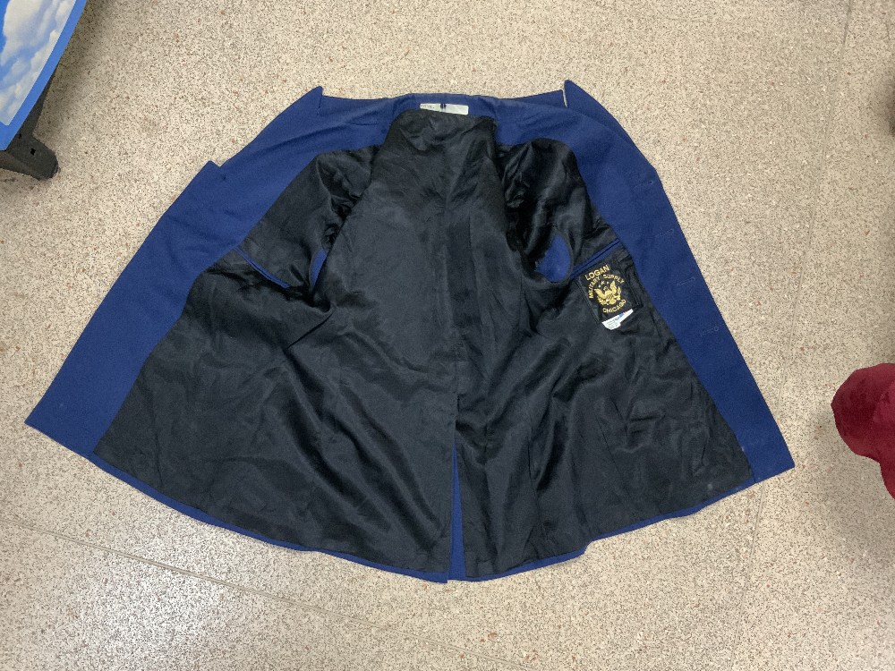 US ARMY MILITARY INSTITUTE JROTC NAVY BLUE JACKET LOGAN MILITARY SUPPLY CHICAGO, SIZE 40 - Image 5 of 8