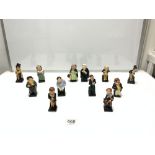 SET OF TWELVE ROYAL DOULTON DICKENS SERIES FIGURES