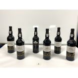 SIX BOTTLES OF DOW'S TRADEMARK FINEST RESERVE PORT