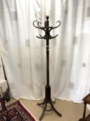 A BENTWOOD HAT STAND, 170CMS