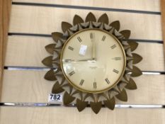 WESTCLOX 1960S ELECTRIC WALL CLOCK