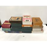 QUANTITY OF VINTAGE JIGSAW PUZZLES, ALL WOODEN
