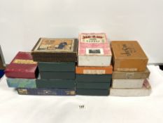 QUANTITY OF VINTAGE JIGSAW PUZZLES, ALL WOODEN