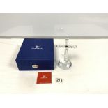 SWAROVSKI CRYSTAL CROSS IN FITTED BOX