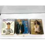 FORTY-FIVE VINTAGE PENTHOUSE MAGAZINES 1980S ETC