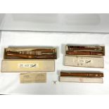 ADLER - THREE DIFFERENT SIZE RECORDERS IN ORIGINAL BOXES, MADE IN GERMANY