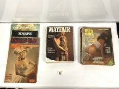 VINTAGE MAYFAIR AND MEN ONLY MAGAZINES