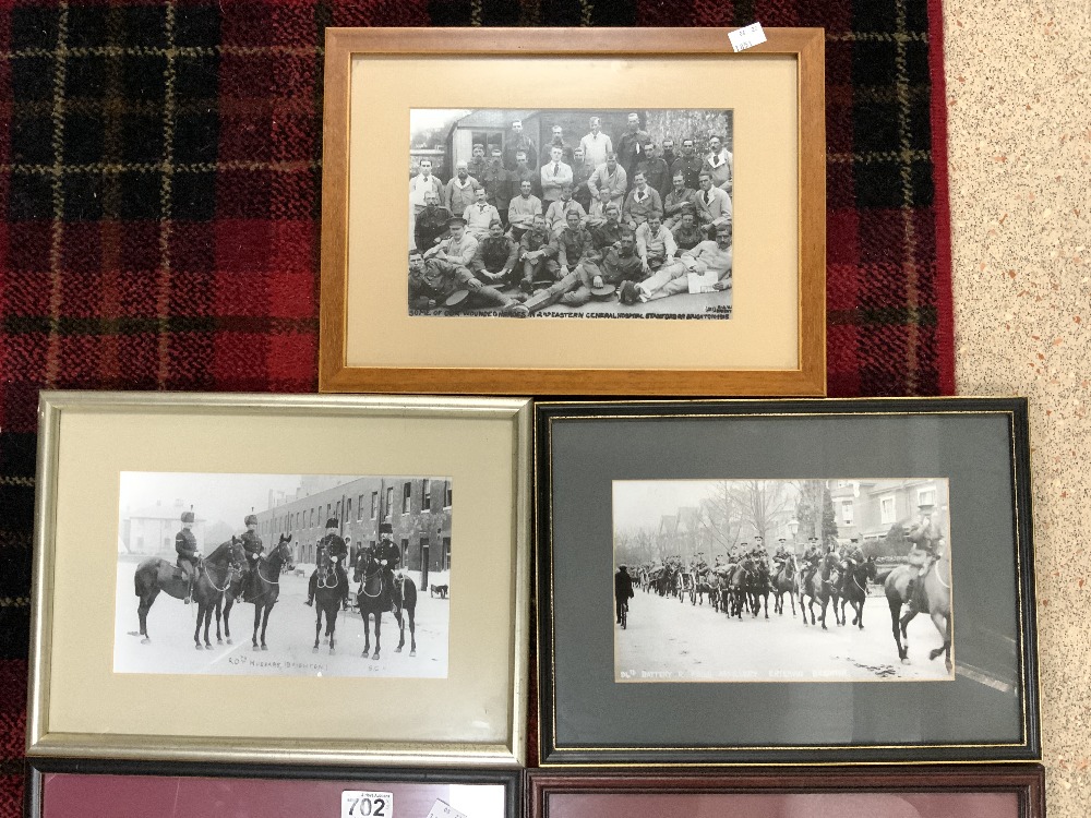 FIVE PHOTOGRAPHIC PRINTS OF SUSSEX BOY SCOUTS AT PRESTON PARK, AND THE ROYAL SUSSEX REGIMENT AT - Image 2 of 4