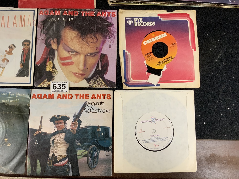 A QUANTITY OF RECORDS - 45/5 AND ALBUMS, ADAM AND THE ANTS, EURYTHMICS, BERLIN ABC, AND MORE - Image 3 of 6