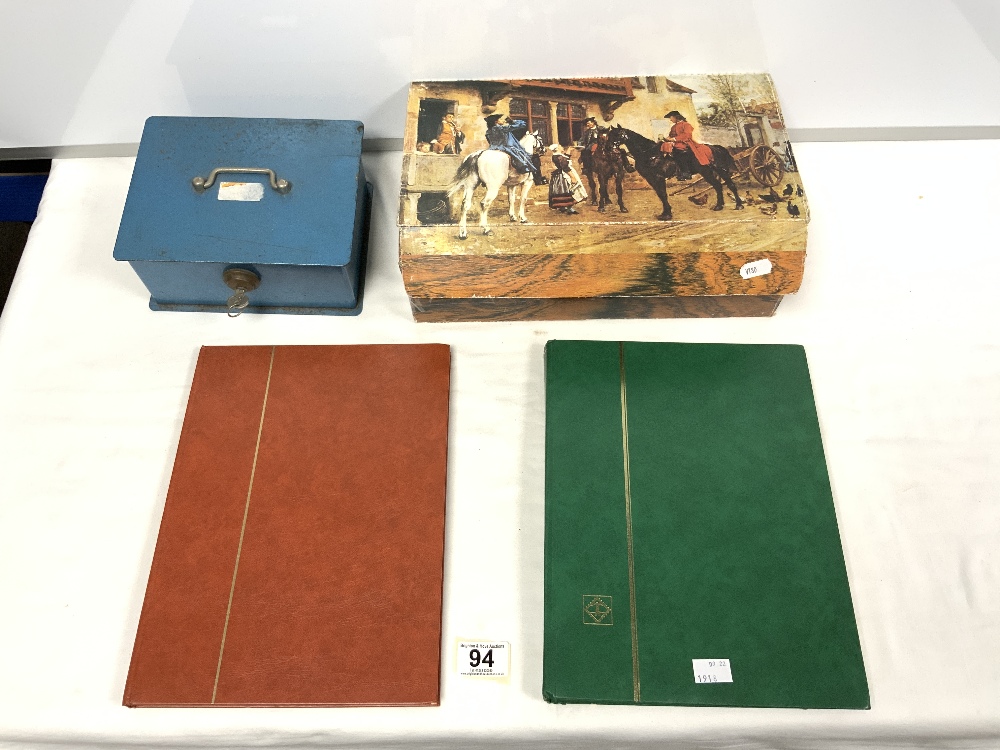 TWO STAMP ALBUMS CONTAINING WORLD STAMPS AND A QUANTITY OF LOOSE STAMPS - Image 7 of 7