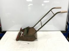 A VINTAGE WEBB TOY PUSH MOWER