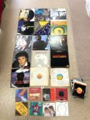QUANTITY OF RECORDS - INCLUDES TALKING HEADS, STING, MADONNA, GEORGE HARRISON AND MORE