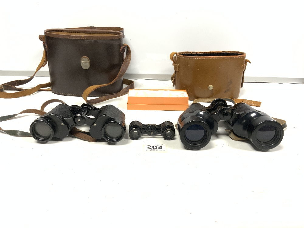 TWO PAIRS OF BINOCULARS, ROSS LONDON, 9 X 35CMS LANCASTER, AND CARL ZEISS JENA, 8 X 30CMS - Image 4 of 4