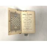 1845 THE CHESS PLAYERS HANDBOOK TO THE GAME OF CHESS