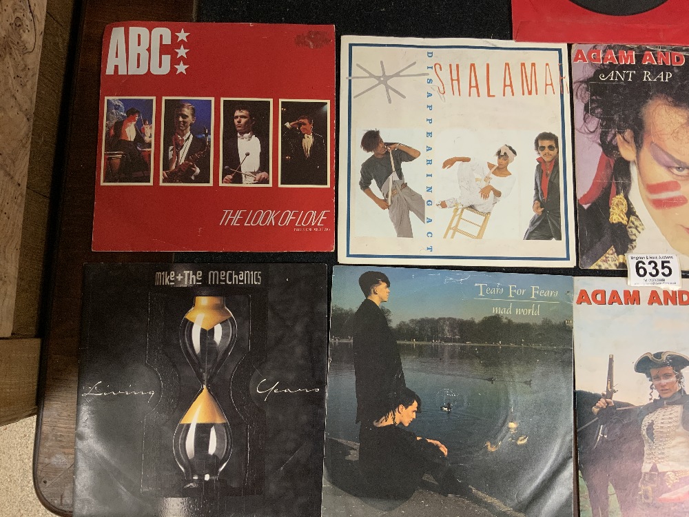 A QUANTITY OF RECORDS - 45/5 AND ALBUMS, ADAM AND THE ANTS, EURYTHMICS, BERLIN ABC, AND MORE - Image 2 of 6