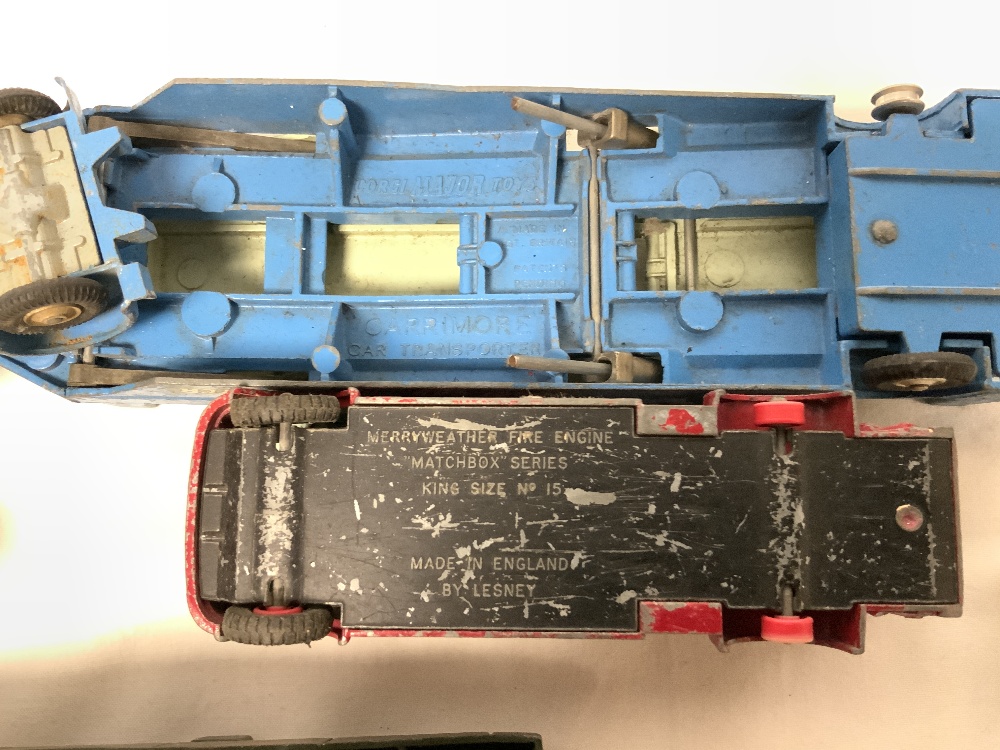 QUANTITY OF CORGI AND MATCHBOX TOY VEHICLES, CONDITION IS PLAYWORN - Image 3 of 5